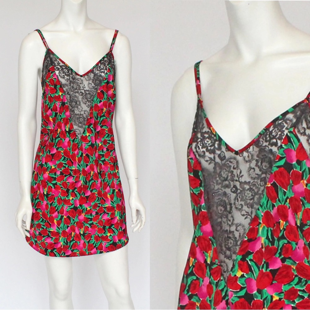 Victoria's Secret vintage gold label floral lingerie